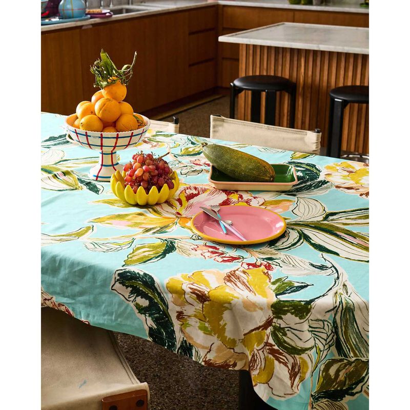 Kip&Co Somerset Blue Tablecloth Standard Rectangular image number 3